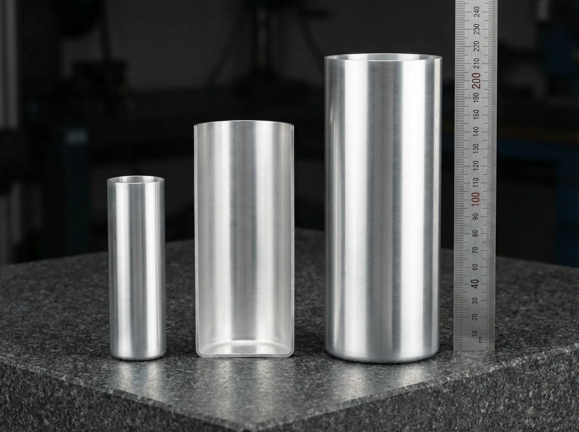 High Aspect-Ratio Industrial Aluminum Canisters